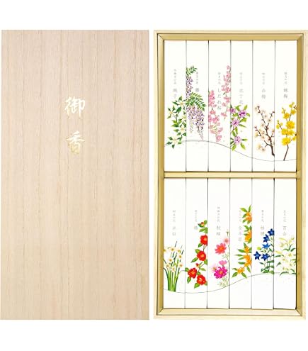 Amazon｜お仏壇のはせがわ 和ローソク 四季の花 12本セット キャンドル